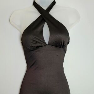 NWT Divided Halterneck Jersey Dress